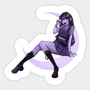 Vampire girl Sticker